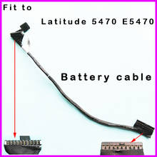 Новый оригинальный кабель для аккумулятора, провод для Dell Latitude 5470 E5470 ADM70, соединительный кабель для аккумулятора C17R8 0C17R8 DC020087E00 DC020027E00 2024 - купить недорого