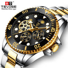 2020 Drop Shipping Tevise Top Brand Men Mechanical Watch Automatic Fashion Luxury Stainless Steel Male Clock Relogio Masculino 2024 - buy cheap