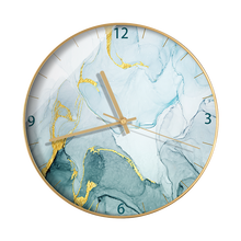 Nordic Luxury Wall Clock Living Room Home Decoration Clock Mechanism Creative Silent Marble Wall Watch Modern Design Clocks 2024 - buy cheap