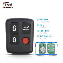 Dandkey 3/4 Buttons Remote Car Key For Ford BA BF Falcon Sedan Wagon SX SY Territory XR6 XR8 FPV 433MHZ Keyless Replacement 2024 - buy cheap