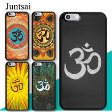 Aum Om Yoga Symbol Hindu Case For iPhone 13 Pro Max 11 12 Mini SE 2020 XR X XS MAX 6S 7 8 Plus Back Cover Shell 2024 - buy cheap