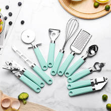 9Pcs Kitchen Tools Sets Vegetable Fruit Peeler Garlic Press Pizza Cheese Tool Stainless Steel Kitchen Accessories Baking Gadgets 2024 - buy cheap