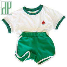 HH Baby Clothing Sets Kids Summer Cotton Cute Friut Boys Girls Sport Suits Infant Tops T-shirts Pants Suit Outfits Baby Clothes 2024 - buy cheap