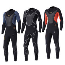 Roupa de mergulho de neoprene para homens, 3mm, mergulho subaquático para caça, equipamento de pesca submarina 2024 - compre barato