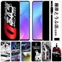 Роскошный мягкий силиконовый чехол INITIAL D AE86 для Xiaomi Pocophone F1 Mi 9T Pro CC9 CC9E 9 9SE 8 A3 A2 Lite A1 5X 6X Mix3 Play чехол 2024 - купить недорого