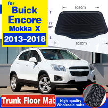 Accessories For Buick Encore Opel Vauxhall Mokka X 2013 - 2018 Rear Trunk Cargo Boot Mat Liner Tray Floor Carpet 2014 2015 2016 2024 - buy cheap