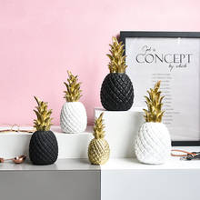 Nordic Modern Golden Pineapple Ornament Creative Wine Cabinet Office Desktop Display Props Home Party Decoration Accessories 2024 - buy cheap