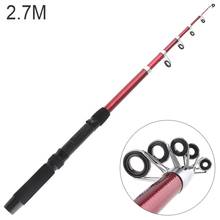 Fishing Rods 2.7m Glassfiber Telescopic Fishing Rod Sea Pole Travel Sea Rock Rods Telescopic Fishing Rods 2024 - buy cheap