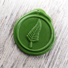 Leaf Wax Seal Stamp, wedding stamp ,plant wax seal stamp, party seals, 2024 - buy cheap