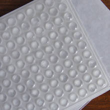 100PCS Self Adhesive Rubber Feet Clear Semicircle Bumpers Door Buffer Pad DEC889 2024 - buy cheap