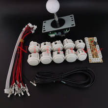 Arcade cabinet Joystick DIY Kit Zero Delay USB Encoder To PC PS3 Sanwa Joystick Arcade Push Buttons game console 2024 - buy cheap