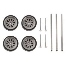 Replacement 1/64 Scale 11mm Wheel Tires Tyre Kit for  Vehicles DIY 2024 - buy cheap