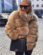 New arrival 6 Colors Winter Warm Faux Fur Coat Women Elegant Party Fashion Winter Coat Women Wholesale 2024 - buy cheap