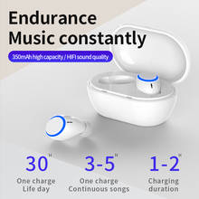 Hot Sale Earphones good quality A2 TWS Wireless Bluetooth 5.0 In-ear Stereo Earbuds Earphones with Charging Case 2024 - buy cheap