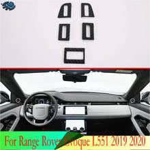 For Range Rover Evoque L551 2019 2020 Car Accessories Carbon Fiber Style  Air Vent Outlet Cover Dashboard Trim 2024 - buy cheap