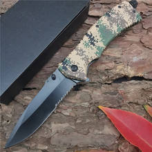Tdoor-cuchillo táctico de acero inoxidable 8cr13, herramienta portátil de bolsillo, plegable y rápido, para acampar y cazar 2024 - compra barato