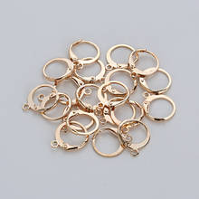 20pcs/lot 15*12mm Silver Gold Bronze French Lever Earring Hooks Wire Settings Base Hoops Earrings For DIY Jewelry Making Supplie 2024 - buy cheap