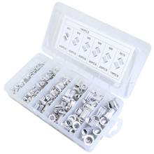 190Pcs Aluminum Alloy Rivnut Flat Head Threaded Insert Cap M3 M4 M5 M6 M8 M10 Rivet Nut Alumium Rivnut Set 2024 - buy cheap