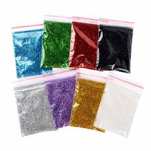 8 Colors Holographic Nail Glitter Powder Laser Shining Sugar Nail Sequins Chrome Pigment Dust Nail Art Decorations 1 Bag 2024 - buy cheap