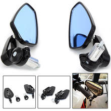For suzuki GSF 600S GS500E GS500F GSF 250 GS500 GSF650 VX800 DL1000 Motorcycle Rear View Handle Bar End Side Rearview Mirrors 2024 - compre barato