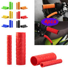 4PC Handlebar Grips Cover Universal Motorcycle Grips Handlebar Soft Rubber Bar Brake Handle Silicone Sleeve 2024 - buy cheap