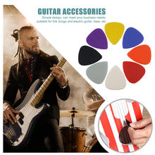 Púas de guitarra folclórica de 0,8mm, accesorios de instrumentos musicales ligeros, colores surtidos, accesorios de piezas de guitarra 2024 - compra barato