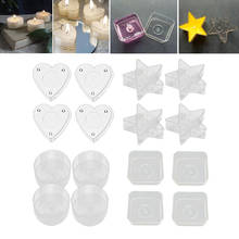 Clear Plastic Tea Light Container Cups Candle Mold Handmade Candles Mold Tools 2024 - buy cheap