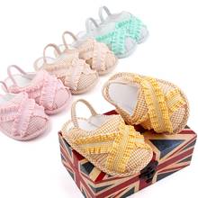 Fashion Newborn Infant Baby Girls Princess Shoes Polka Dot Sandals Toddler Summer Footwears Non-slip Prewalkers 0-18M 2024 - buy cheap