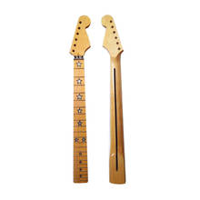 Disado 22 Frets Inlay Star Maple Electric Guitar Neck Guitar Accessories Parts Musical Instruments Can Be Customized 2024 - buy cheap