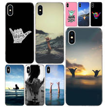 Surfer Surf Hang Loose Shaka Phone Case Cover For iPhone 14 13 11 Pro 12 Mini 7 8 6 6S Plus + XR X XS MAX SE 5 5S Art Customized 2024 - buy cheap