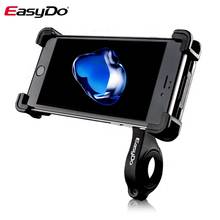 EasyDo Bike Phone Holder Bike Handlebar Mount Bracket GPS Stand Motorcycle Phone Holder Anti-Slip Universal 360 Rotating 2024 - buy cheap