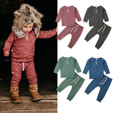 Conjunto de roupas para bebês meninos e meninas, romper com calças compridas, 4 estilos 2024 - compre barato