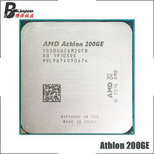 Двухъядерный процессор AMD Athlon 200GE X2 200GE 3,2 ГГц, четырехъядерный процессор YD200GC6M2OFB / YD20GGC6M2OFB Socket AM4 2024 - купить недорого