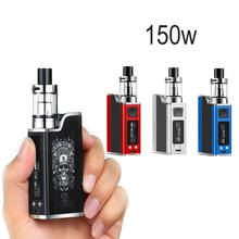 New 150w liquid cigarette accessories kit 2ml tank 1500mah battey LED screen for smoke smoking cigarettes for men 2024 - buy cheap