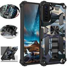 Shockproof Armor Case For Samsung M51 Ring Stand Bumper Silicone + PC Phone Back Cover For Galaxy A12 A52 A32 A72 A51 A71 S21 2024 - buy cheap