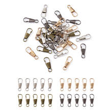 240 unids/set de accesorios de broche de llavero de hierro, de 25x9x3 colores mezclados mm, agujero: 5x4mm, 4 colores, 60 unids/set/juego 2024 - compra barato