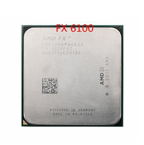 AMD FX 6100 AM3+ 3.3GHz/8MB/95W Six Core CPU processor FX serial pieces FX-6100 (working 100% Free Shipping) 2022 - buy cheap