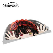 Jump Time 13cm x 6.9cm Car Stickers Date A Live Japanese Decal Funny Car Styling Sticker Waterproof Auto Motor Decor Graphics 2024 - buy cheap