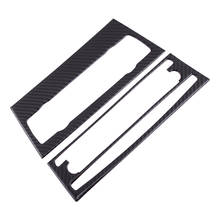 Carbon Fiber Texture Black AC CD Control Panel Moulding Trim fit for BMW 3 Series E90 E92 E93 2005 2006 2007 2008 2009 2010 2012 2024 - buy cheap