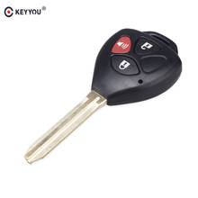 KEYYOU 3 Buttons Car Remote Key Shell Case For Toyota Camry Fob Replacement Auto Keys Case Cover With Toy43 blade 2024 - buy cheap