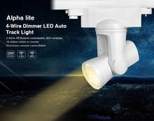 AC86V-265V de luz LED con 4 cables, Riel de techo con atenuador, 2,4G, RF, WIFI, 25W, para cocina, tienda de ropa y zapatos 2024 - compra barato