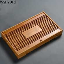 WSHYUFEI-juego de té chino tradicional de madera maciza, bandeja pequeña, accesorios para el hogar 2024 - compra barato