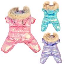 Зимняя Теплая Одежда для собак, толстая Меховая куртка для щенков, пальто, водонепроницаемый костюм для собак, одежда для маленьких, средних и больших собак чихуахуа 2024 - купить недорого