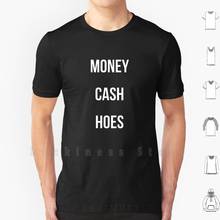 Camiseta de algodón para hombre y mujer, camisa de dinero en efectivo, billetes de dólar, pangsta, Hip Hop, Rap, Bucka, 6xl 2024 - compra barato