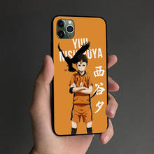 Haikyuu Nishinoya Yuu Phone case cover shell For iPhone SE 6s 7 8 Plus X XR XS 11 Pro Max Samsung S Note 8 9 10 20 Plus ultra 2024 - buy cheap