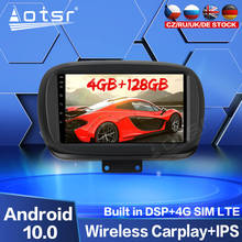 Sistema multimídia automotivo, reprodutor com android, tela de 128g, multimídia, navegação gps, rádio, gravador, dvd player, para fiat 500x 2016 2017 2018 2019 2024 - compre barato