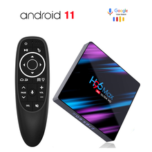 H96 MAX RK3318 Smart Android 10.0 TV Box 4G Ram 32GB 64GB Rom H.265 4K Box Android 10 2.4G&5G Wifi BT4.0 2G 16G Set Top Box 2024 - buy cheap