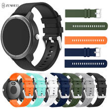 Correa de silicona de 20mm para reloj Garmin Vivoactive 3/Vivomove HR, repuesto de pulsera para Samsung Galaxy Watch, 42mm 2024 - compra barato