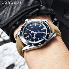 Corgeut 41mm Automatic Mechanical Watch Men Luxury Brand Military 007 Clock Leather Strap Luminous Waterproof Male Wrist Watch 2024 - buy cheap