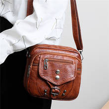 Модная сумка через плечо, женские сумки, кошельки из искусственной кожи, винтажные дизайнерские роскошные сумки-мессенджеры через плечо, женские сумки 2024 - купить недорого